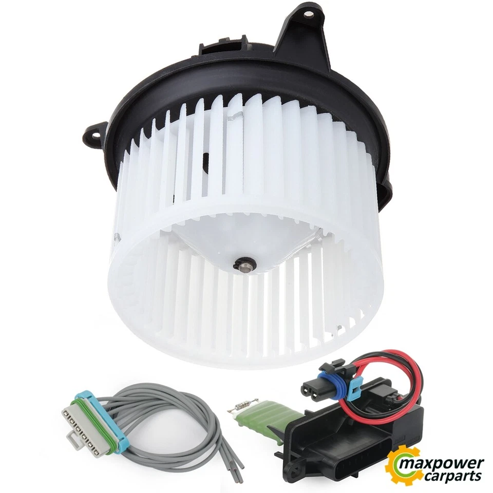 Front HVAC Blower Motor With Wiring Harness Kit For 96-12 Chevrolet Express 1500 Foto 4 de 4