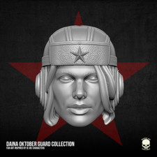 Daina Oktober Guard v2 for GI Joe Classified and other action figures