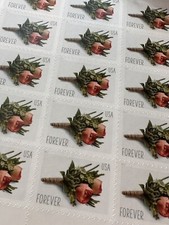 USPS Forever Wedding Flowers Postage Stamps | Sheet Of 20 Stamps | Scott 5199