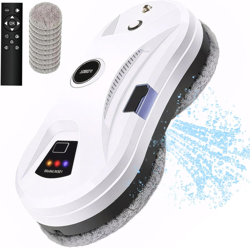 Robot Lavavetri Finestre, Robot Lava Vetri Elettrico 5600Pa, Lavavetri Automatic