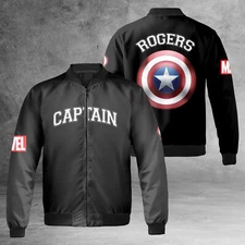 Personalized Captain America Lovers Gift For Fans Superhero Jacket