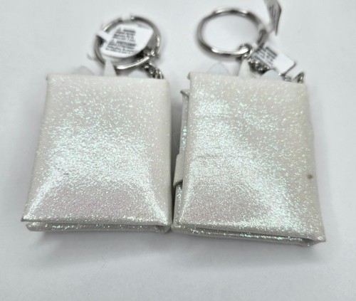 Claire's Glitter Caticorn Mini Diary Keychain Set of 2 Teen/Women NWT! - Picture 4 of 5