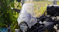 Wanderer Touring Clear Screen Windshield Kit Fits Royal Enfield Himalayan 450