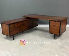 Early Rare L Shaped Desk by Robert John for Knoll