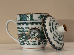 中国民国時代のドラゴンの絵柄 陶器カップ Chinese Dragon Tea Cup | eBay