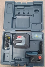 Bosch GCL165-42G  Cross-Line Laser Level with Plumb Points Rechargeable