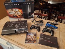 Sony PlayStation PS3 MotorStorm 80GB Console Backwards Compatible System CIB