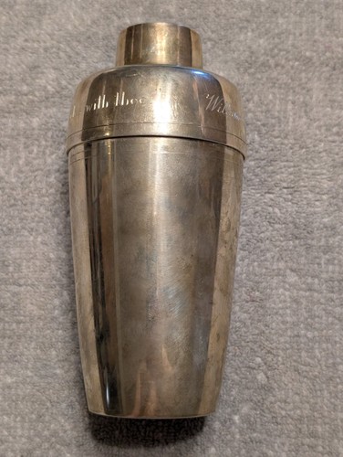 TIFFANY CO. STERLINGSILBER ART DECO COCKTAIL MIXER SHAKER BARWARE .925 SELTEN!! - Bild 5 von 24
