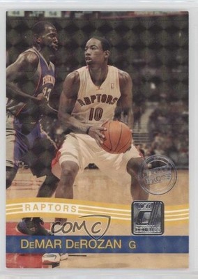 2010-11 Donruss Press Proof 68/100 DeMar DeRozan #34 7y2