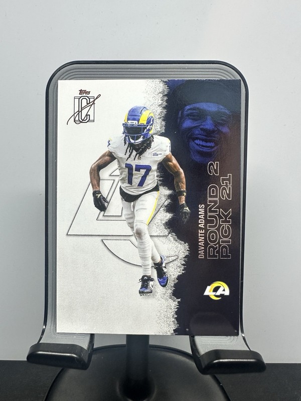 2025 Topps Signature Class Football - Davante Adams #82 Los Angeles Rams