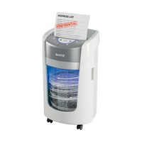 Leitz IQ OptiMax 225 Home Office Micro Cut Shredder Micro-cut White Grey (835810