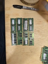 R60. Lot Of 8 Ddr4 4GB Laptop RAM Mixed Brands 2133Speeds