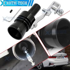 1x Black Auto Accessories Turbo Sound Muffler Whistler Exhaust For Bmw 3-series 1x Black Auto Accessories Turbo Sound Muffler Whistler Exhaust For Bmw 3-series
