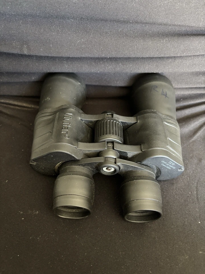 Vivitar Binoculars 7x50 UV Coated Optics w/ Case Tactical Black Wide View Field - Image 3 of 4