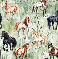 Meadow Horses! Woodland