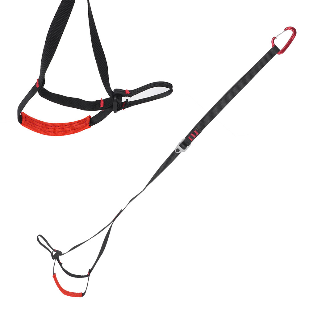 Adjustable Climbing Ascender Strap Durable Rope Foot Belt For Rock Climbing