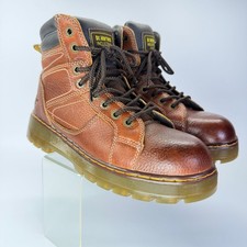 Dr Martens Industrial Steel Toe Mens Brown Leather Work  display picture 1