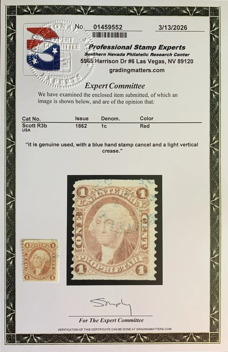 US Revenue 1861-1870 Year of Issue Stamps for sale | eBay