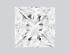 Lab Grown 2.01 Ct PRINCESS Cut IGI Certified CVD Diamond E Color VS1 Clarity