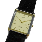 [EXC+6] Vintage Seiko Dolce 5S21-5A20 26mm Gold Dial Men's Quartz Watch JAPAN