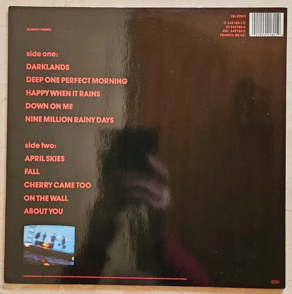 The Jesus And Mary Chain - Darklands - LP  - 1987 - Blanco Y Negro - Bild 2 von 4