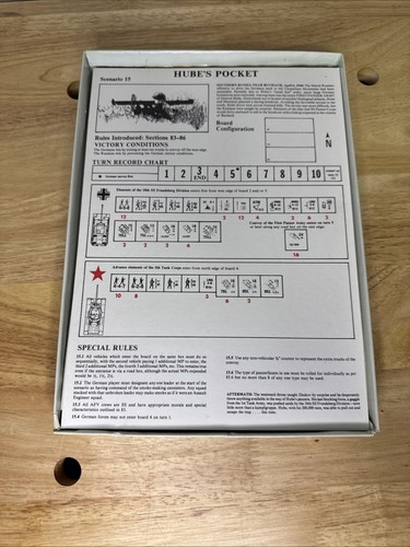 Croce di Ferro - Gioco Squad Leader - Avalon Hill - Fogli Per lo più non perforati 3° Ed - Foto 8 di 19
