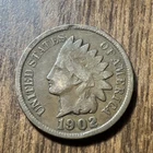 1902 Indian Head Cent Penny   "Actual Coin Pictured"