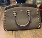 NWT  Coach Savannah Carryall Bag up-crafted with rivets
