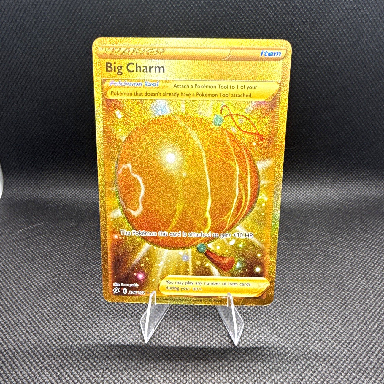 Pokemon TCG Big Charm rebel clash (damage)