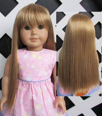 Monique Doll Wig Size 12/13 ''Peggy-Sue'' in Light Strawberry Blonde