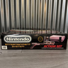 Nintendo NES Action Set System Console Empty BOX ONLY 