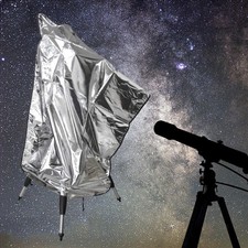 Astronomical Telescope Dust Cover with Fixing Strap Portable for Traveling