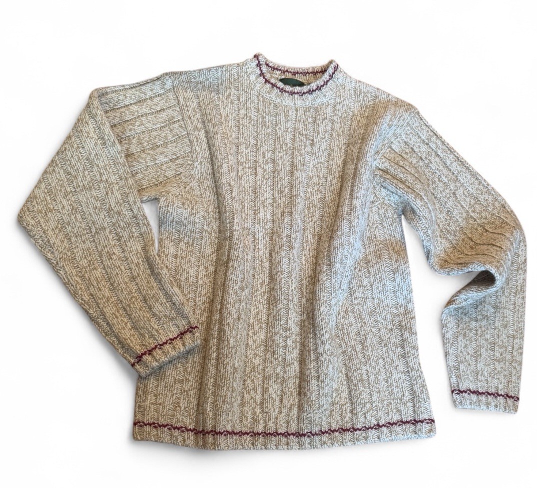 Y2K Timberland Lambswool Sweater | Men’s Medium | Classic Heritage Pullover View 2