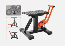 Dirt Bike Lift Stand 440 Lbs 10-18in Adjustable Heavy-duty Hydraulic
