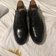 Brooks Brothers Oxford Dress Shoes US Size 7-3E Made in USA Black Excellent Co