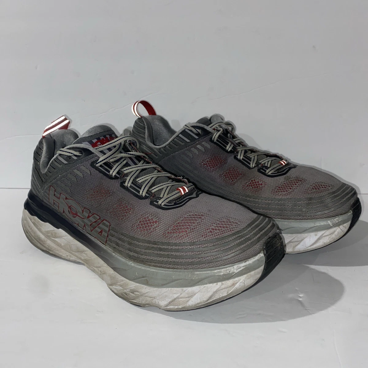 Hoka One One Bondi 6 Red for sale | eBay