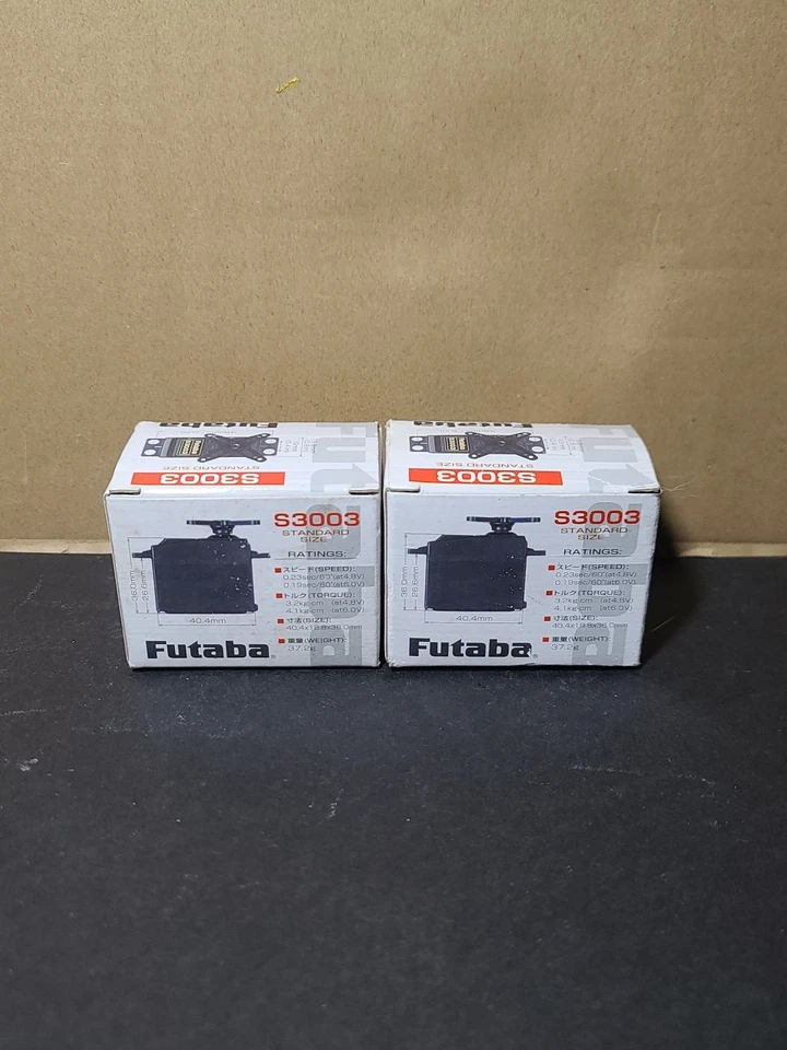 Futaba S3003 Standard Size RC Remote Control Airplane Nylon Gear (Lot of 2) New! - Image 2 of 4