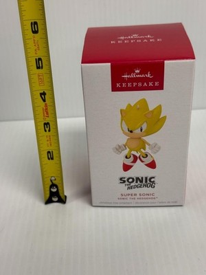 Hallmark 2025 Sonic The Hedgehog SUPER SONIC Keepsake Ornament Brand New