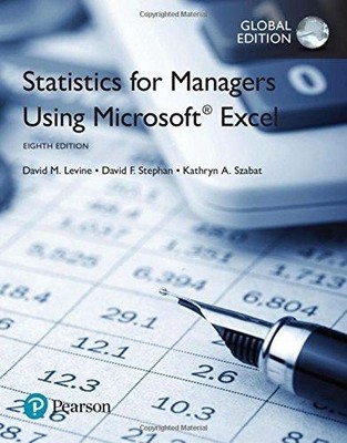 Statistics for Managers Using Microsoft Excel, Global Edition - Levine, David