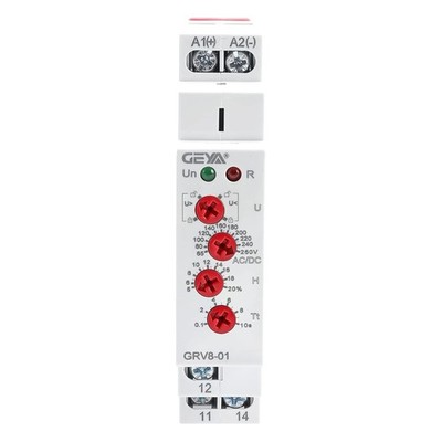 Single Phase Voltage Relay Adjustable Over or Under Voltage Protection Monito...