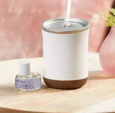 Yankee Candle Aroma Diffuser Kit + Black Cherry Refill | Ultraschallnebel