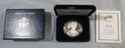 2010 W American Silver Eagle Proof 1 Ounce Silver Coin Box COA