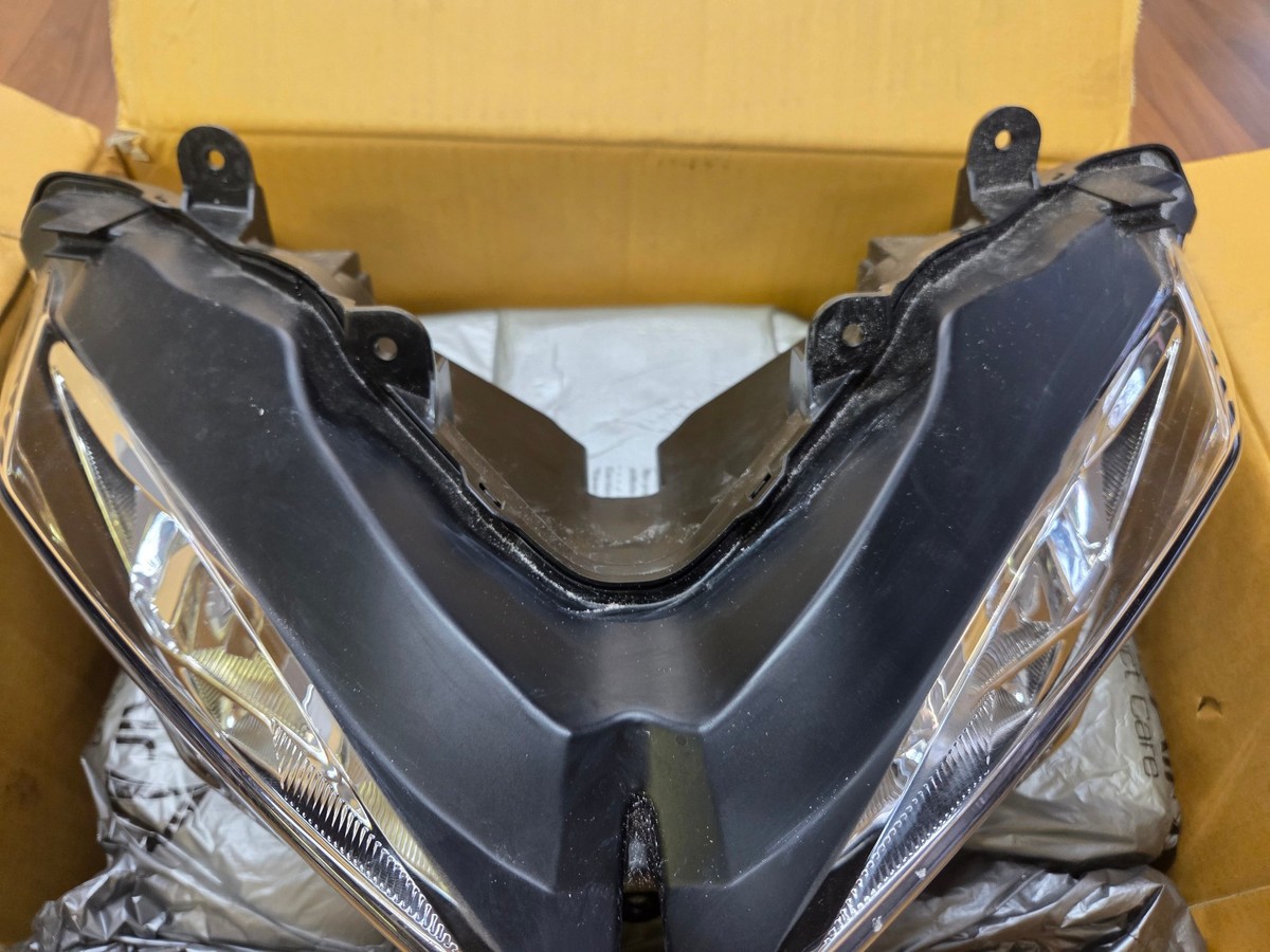 USED GENUINE OEM 21-25 KAWASAKI ZX-6R LED HEADLIGHT ASSEMBLY P/N