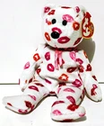 Ty - Beanie Baby - Kissy - 9" Kissy Bear Plush - Tags - Vintage 2003