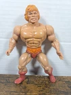 He-Man Figure Vintage 1981 Masters of the Universe Soft Head MOTU 6” Tall