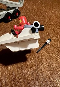 1980 LEGO SPACE SYSTEM 6870 SPACE PROBE LAUNCHER BOX & INTRUCTIONS GOOD