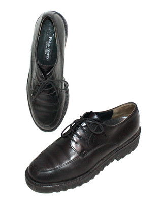 PAUL GREEN HALBSCHUHE SCHNÜRSCHUHE DAMENSCHUHE VIBRAM SOHLE  UK5 D38 #24-KU#