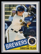 2020 Topps Update #85TB-23 Christian Yelich 1985 Topps Baseball 35th Anniversary