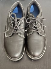 George Men's Black Synthetic Lace-Up Oxford Casual Shoes US 11 EU 44.5