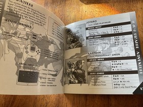 JoJo's Bizarre Adventure Sega No Game Case And Manual Only - Registration Card